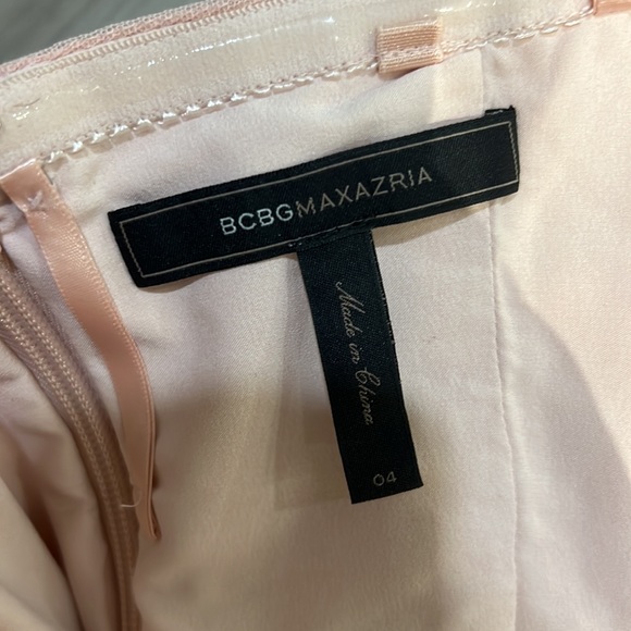 New BCBG Strapless pink dress in size 4 - Picture 3 of 3